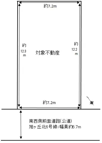 堺市堺区旭ヶ丘北町四丁3番14号（住居表示）
