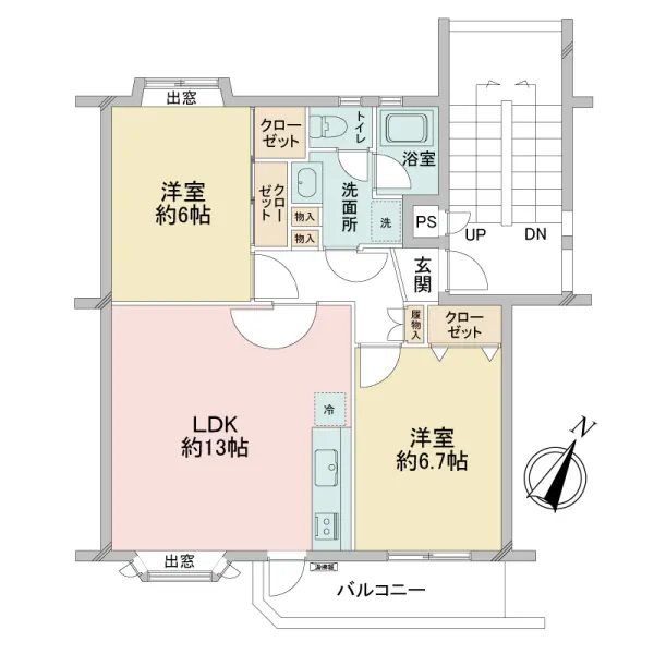 東急ドエル新検見川ビレジ2号棟