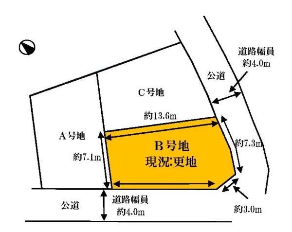 豊中市柴原町四丁目　B号地