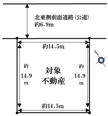 富田林市梅の里四丁目　建築条件無売土地