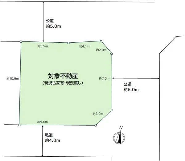 練馬区富士見台四丁目　土地