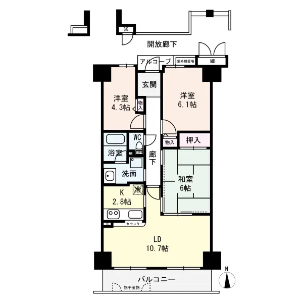 ユニハイム長居公園東