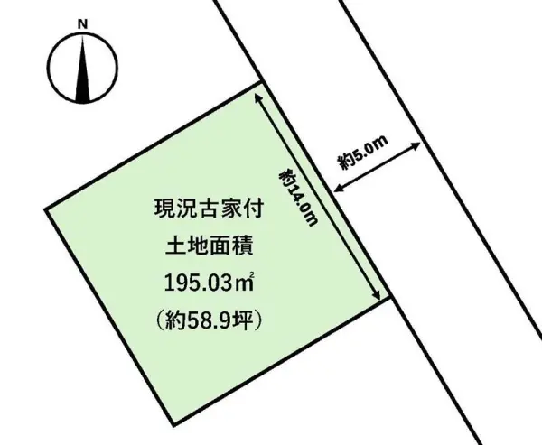 川西市鴬台２丁目　土地