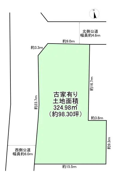 西宮市上甲東園2丁目　土地