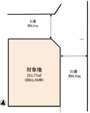 所沢市大字下富 古家付土地
