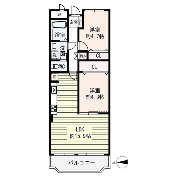 ローレルハイツ北天満2号館