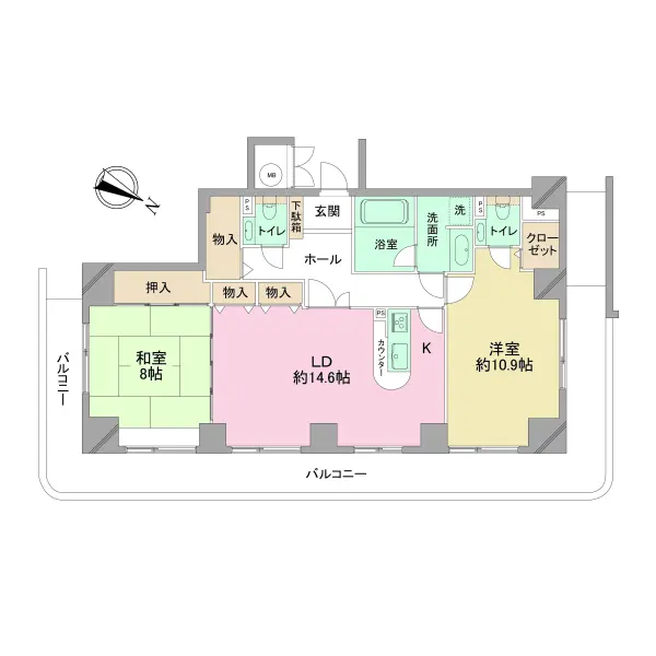 チッタ・ナポリタワー　A棟　22階
