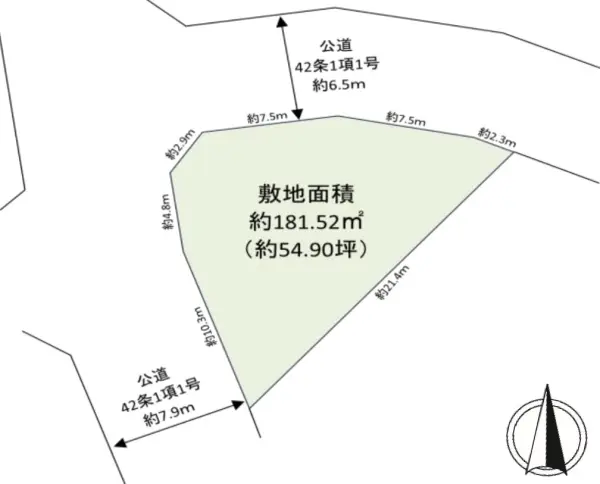 横浜市戸塚区鳥が丘　土地