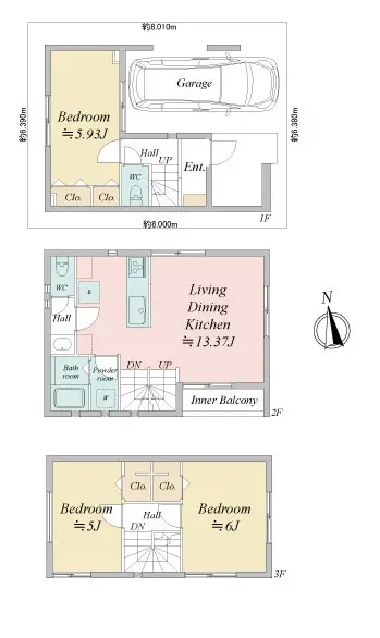 葛飾区奥戸四丁目　新築戸建