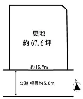 川西市向陽台1丁目　土地