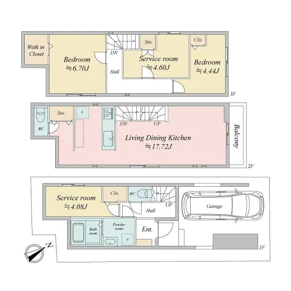 北区昭和町二丁目　土地 1区画