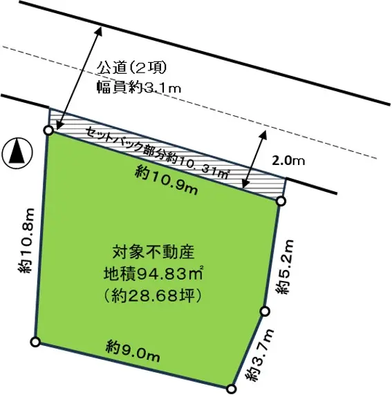 宮前区馬絹６丁目 土地