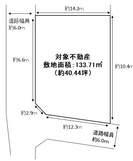 伊丹市野間8丁目 土地(2号地)