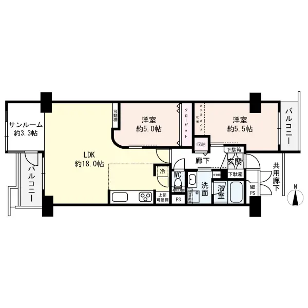 近鉄南港ガーデンハイツ23号棟