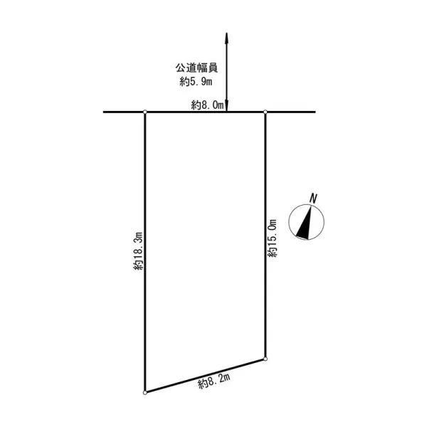 草加市青柳７丁目 土地