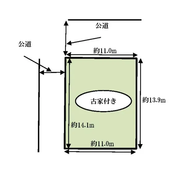 池田市宇保町　土地