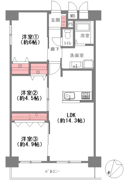 ハイツみどり木