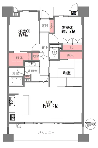 パークシティ大阪サウスガーデンズコート
