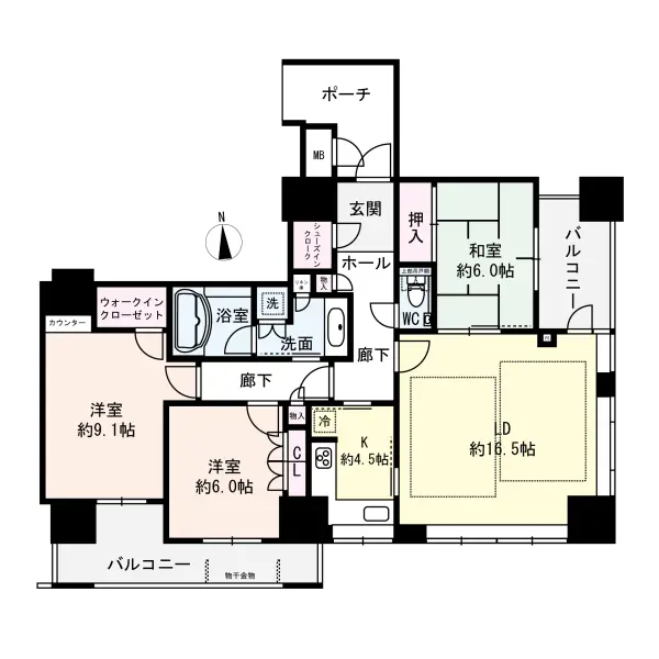 ディーグランセ上町台ハイレジデンス