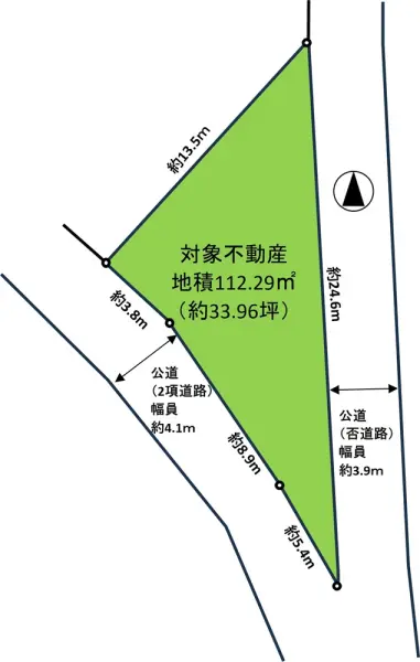 青葉区元石川町　土地