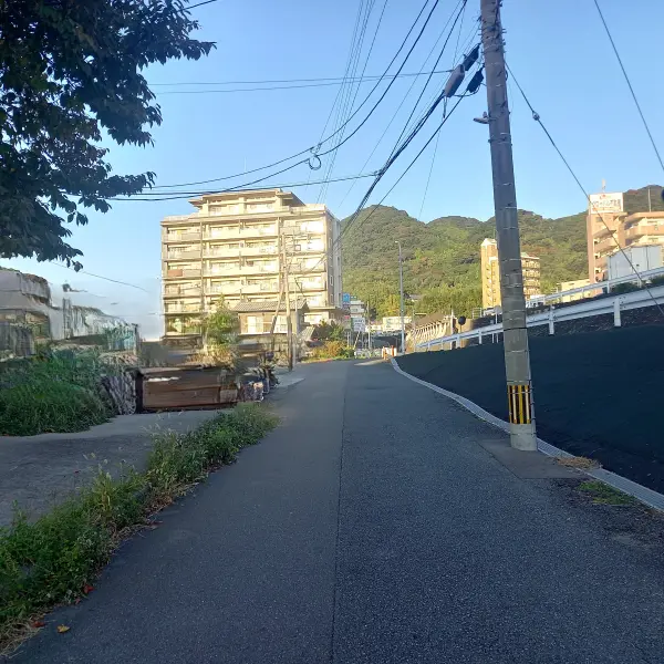 前面道路