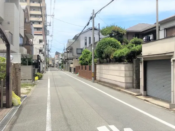 住吉区万代東2丁目　土地