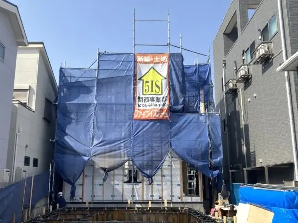 新築戸建て　茨木市沢良宜東町　2号地