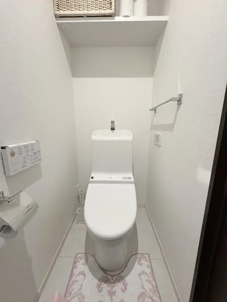 2階にもトイレがあります。