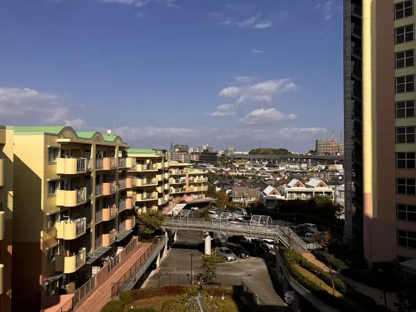 洋室からの北側眺望