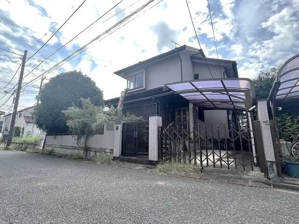鎌ケ谷市東初富四丁目　古家付土地