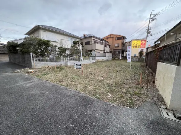 箕面市桜井二丁目　1号地土地