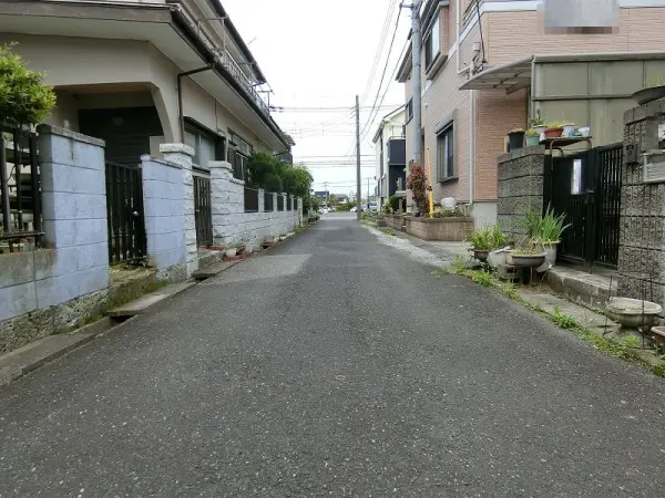 前面道路