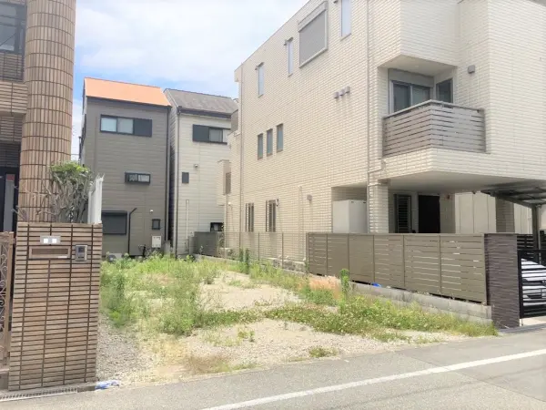 住吉区万代東2丁目　土地