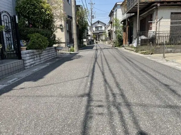 越谷市南荻島　古家付き土地