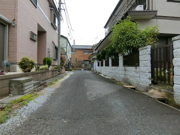 前面道路