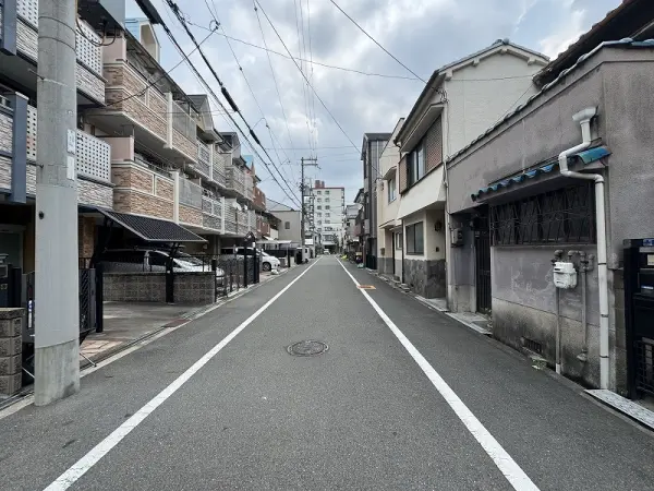 東住吉区中野1丁目　売土地