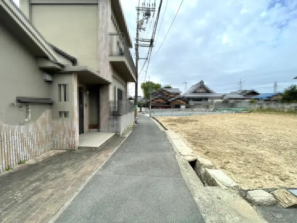 交野市私部五丁目　３区画分譲地　A号地