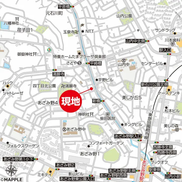 横浜市青葉区あざみ野４丁目　戸建て