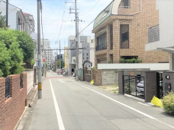 住吉区万代東2丁目　土地