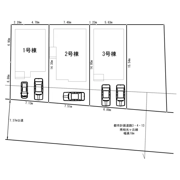 柏市豊住一丁目　新築1号棟