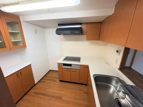 収納豊富なキッチンです!