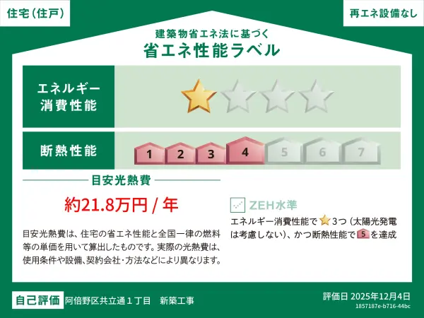 阿倍野区共立通1丁目　新築戸建