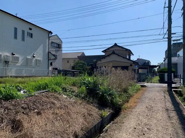 あま市中萱津五反田　土地