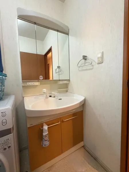 1階の洗面台です。