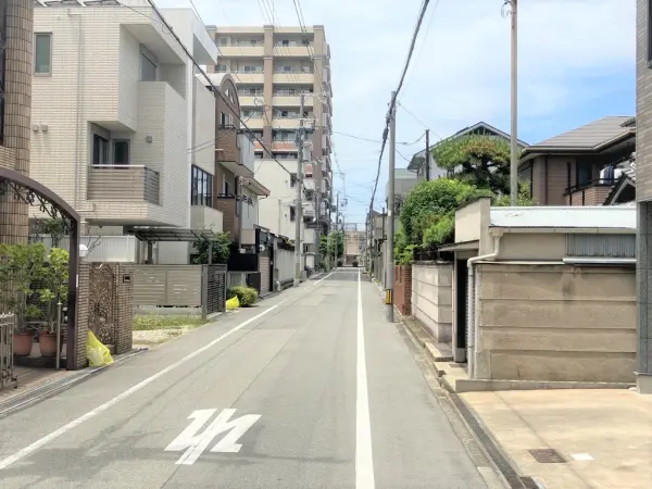 住吉区万代東2丁目　土地