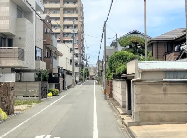 住吉区万代東2丁目　土地