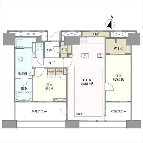 アイランドシティ　オーシャン＆フォレストタワーレジデンスＷＥＳＴ