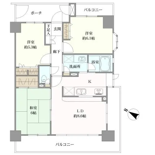 平塚八重咲町三和プラザ