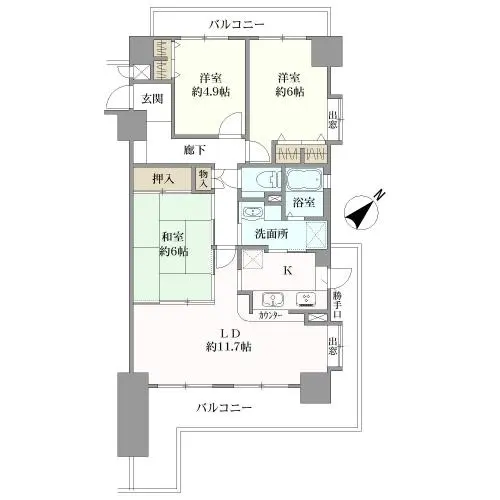キングスコート豊田中田弐番館