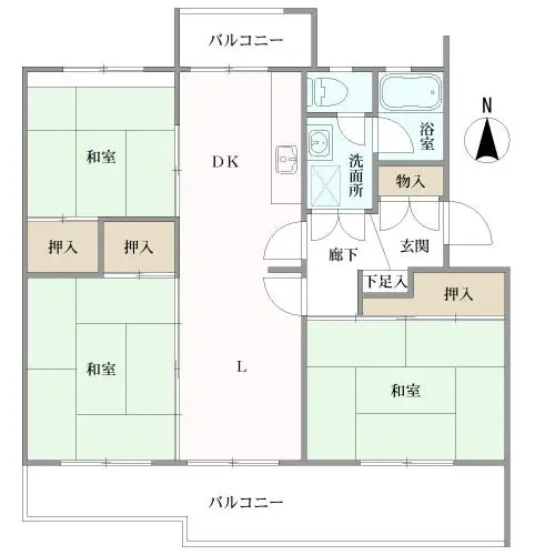 岩成台西団地分譲住宅５０２号棟
